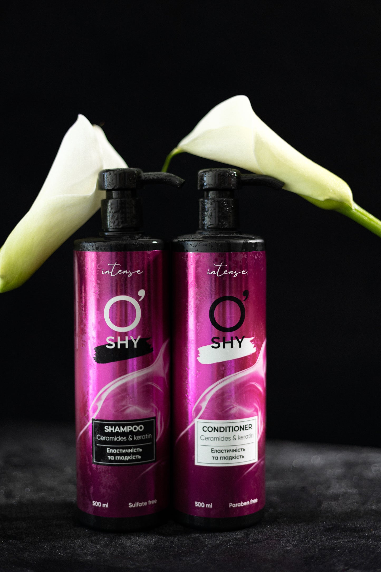 Шампунь "Ceramides & keratin" ТМ "O'Shy" Intense, 500 мл (4820263232965)