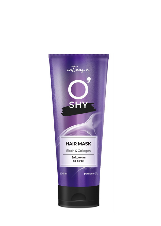 Маска для волосся «Biotin & Collagen» ТМ «O'SHY» Intense, 200 мл (4820263233993)