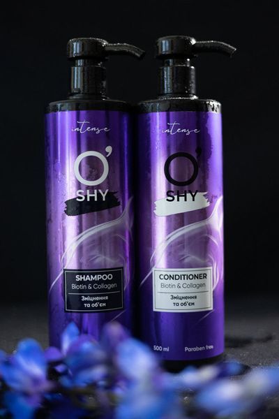 Кондиціонер BIOTIN & COLLAGEN &mdash; Зміцнення та обʼєм, Intense, 500 мл 4820263232989 фото